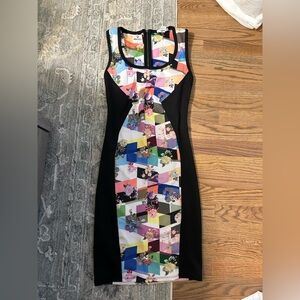 Bar III Multicolor Floral Dress